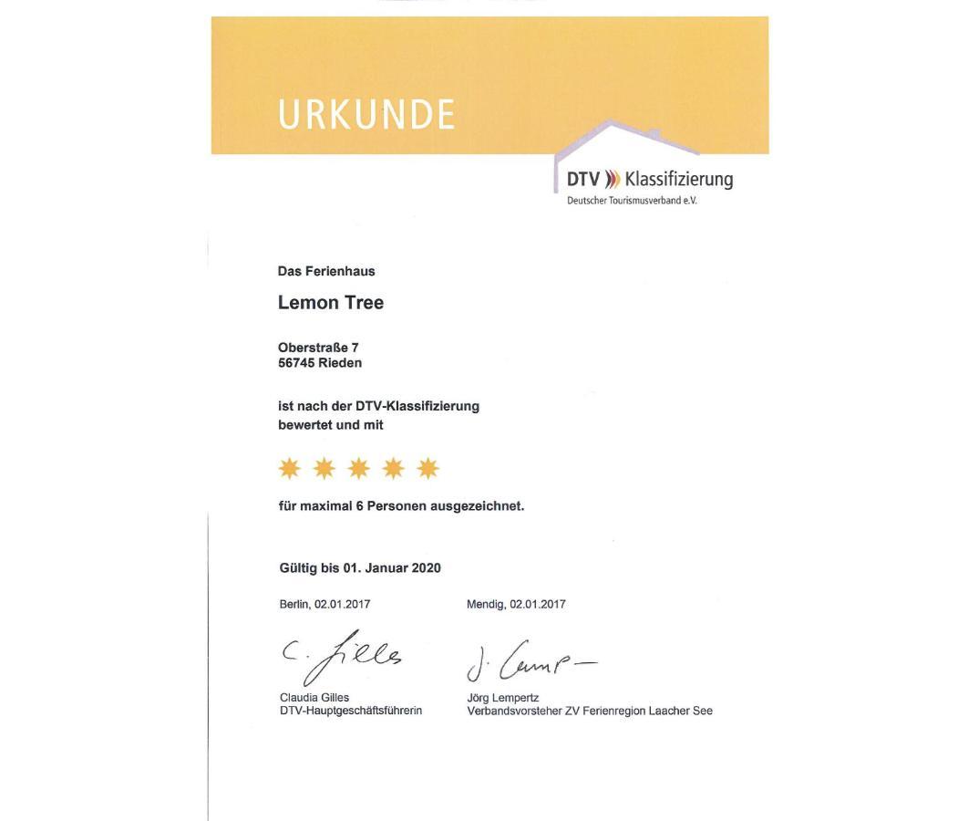 Ferienhaus Lemon Tree Rieden  外观 照片